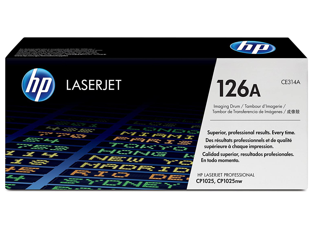 TAMBOR HP CE314A COLOR LASERJET CE918A/865A/866A CF346A NEGRO 14000 PAGINAS