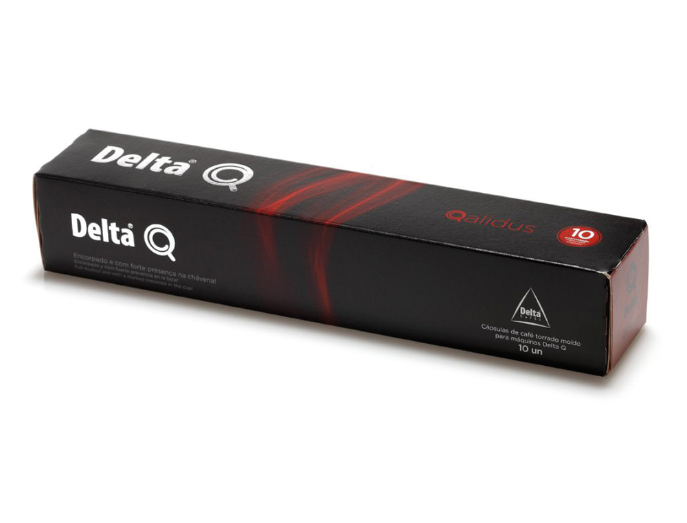 CAFE DELTA QALIDUS CAPSULAS MONODOSIS INTENSIDAD 10