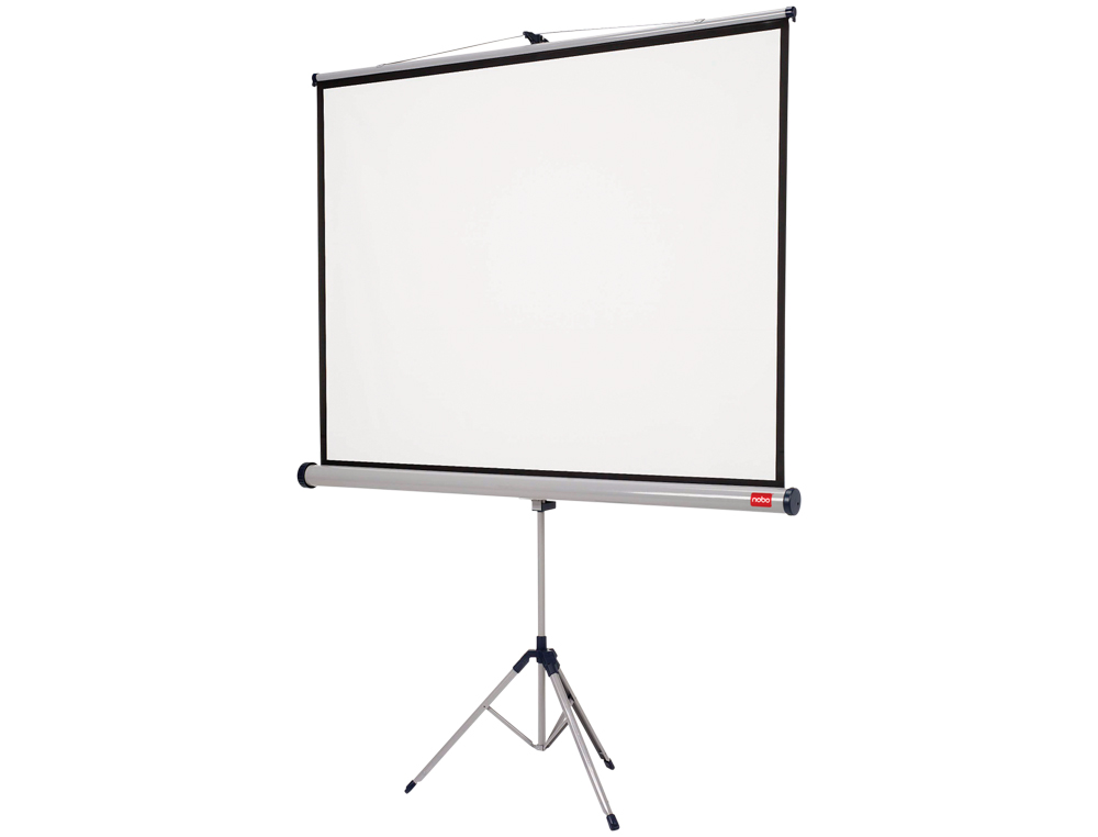 PANTALLA NOBO MURAL PARA PROYECCION BLANCO MATE CON TRIPODE 1750X1325 MM