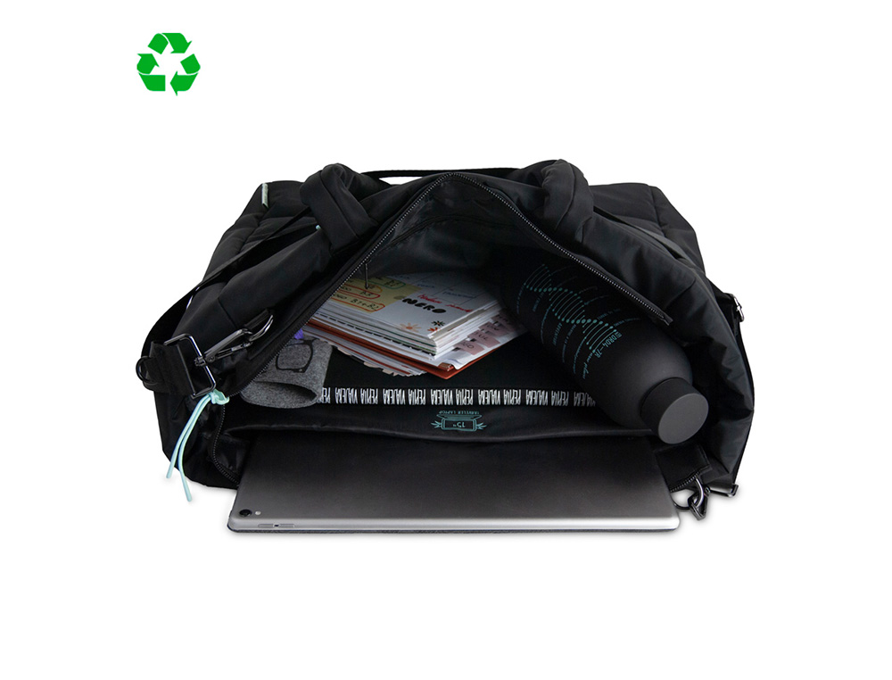 BOLSA CON ASAS PEPITA VIAJERA DRD4 TOTE BAG 400X450 MM