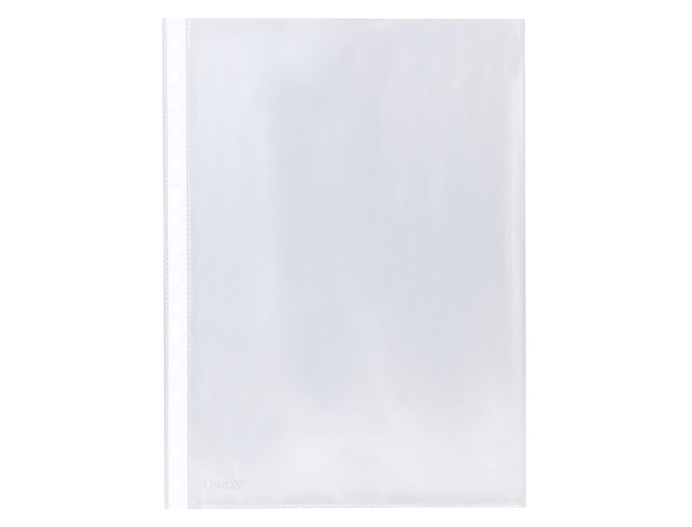 FUNDA MULTITALADRO CARLIN POLIPROPILENO RUGOSO EXTRA FOLIO 16 TALADROS PACK DE 10 UNIDADES