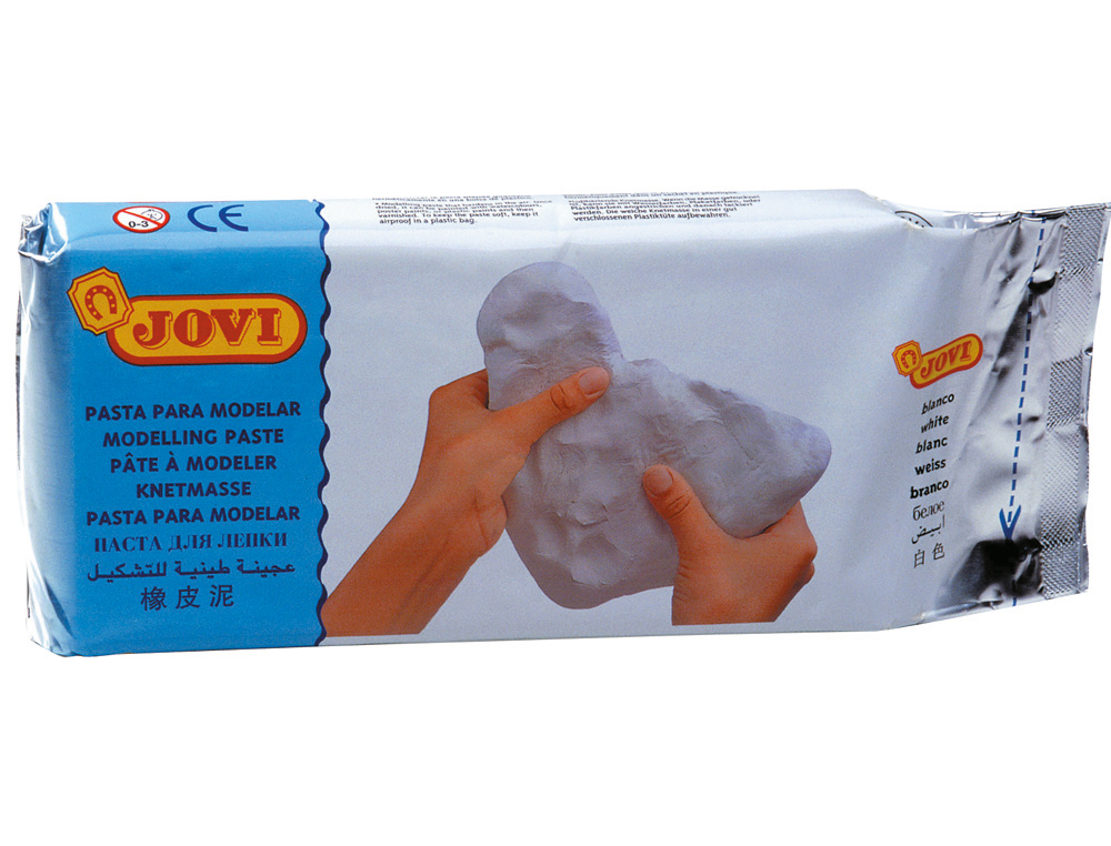 PASTA PARA MODELAR JOVI 1000 GR COLOR BLANCO