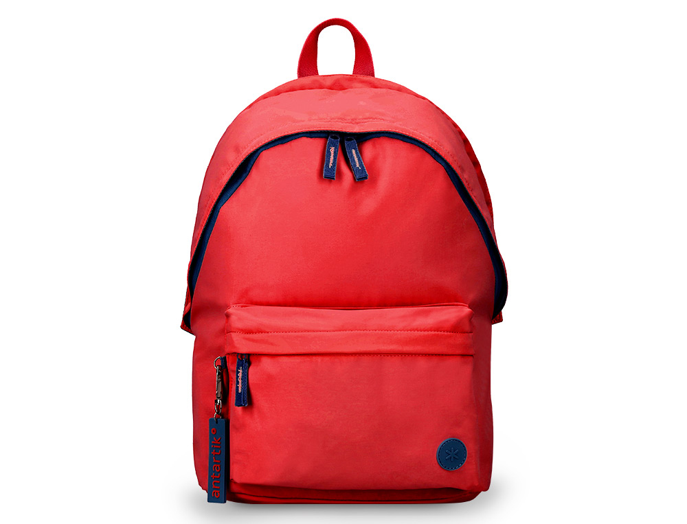 MOCHILA ANTARTIK BASIC PACK CON BOLSILLO PARA PORTATIL ROJA 20 L 300X160X420 MM