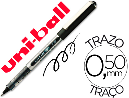 ROTULADOR UNI-BALL ROLLER UB-150 MICRO EYE NEGRO 0,5 MM UNIDAD