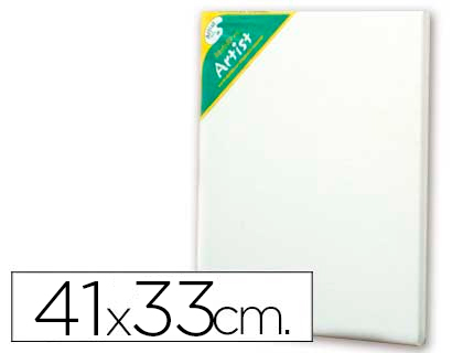 BASTIDOR ARTIST 6F LIENZO GRAPADO TRASERO ALGODON 100% 41X 33 CM